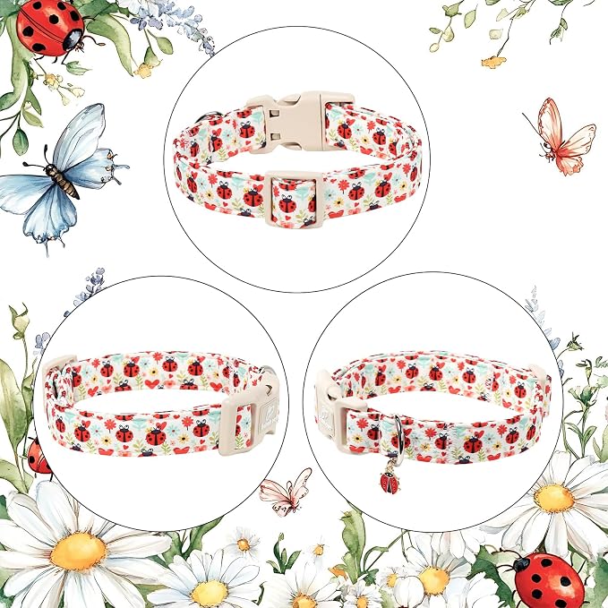 Ladybug Dog Collar for Large Dogs - Image 6