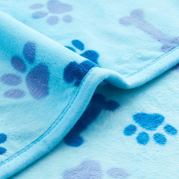 Allisandro Luxurious Dog Blanket, 350 GSM Super Fuzzy Microplush Fleece Pet - Image 3
