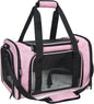 Soft Sided Carrier for Small Medium Cats Dogs, TSA Airline Approved Collapsible by NextFri