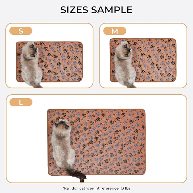 1 Pack 3 Blankets Super Soft Fluffy Premium Fleece Pet Blanket Flannel Throw - Image 3