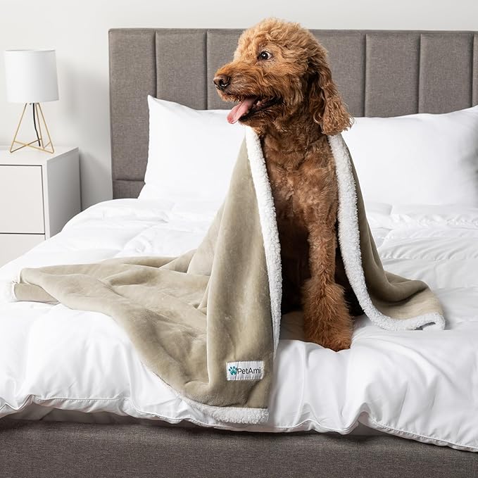 PetAmi Waterproof Dog Blanket for Queen Bed Large XL Dog Throw for Couch Cover - Image 7
