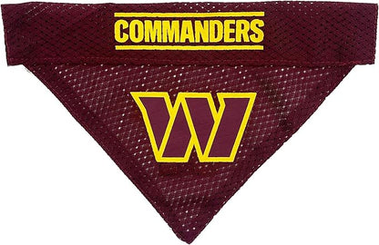 Pets First unisex adult NFL Pet Bandana, Washington Commanders, Large-Extra by PETSFIRST