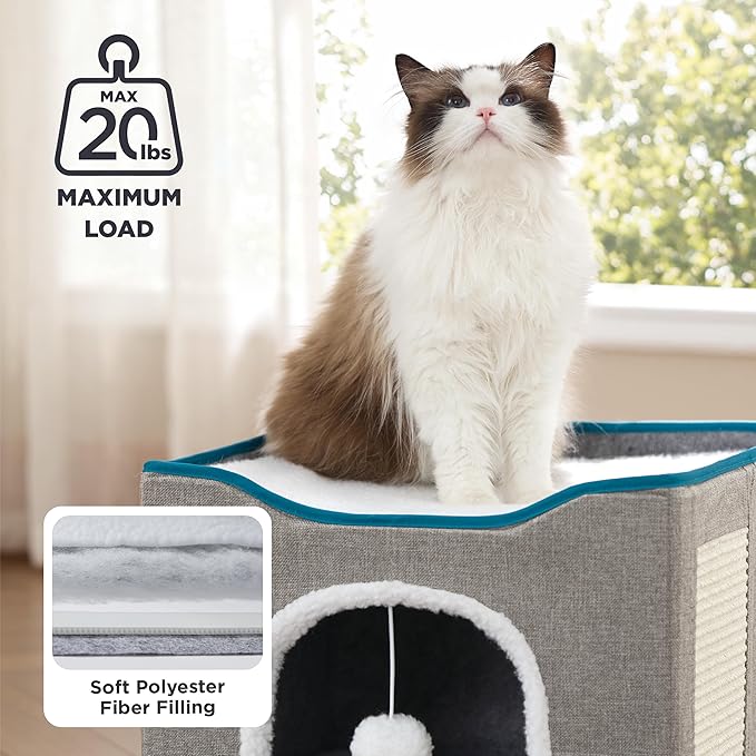 Bedsure Cat Beds for Indoor Cats - Image 3