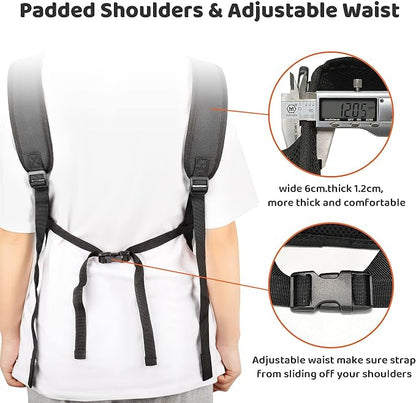 Dog Front Carrier Backpacks for Small Dogs, Legs Out Pet Carrier Sling Backpack - Image 6