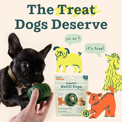 WOOF Pupsicle Refill Pops, Delicious Long Lasting Dog Treats, Pre-Made Pupsicle - Image 7