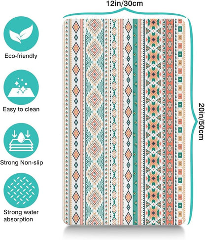 Pet Feeding Mat for Floors Waterproof Dog Mat for Food and Water Absorbent - Image 4