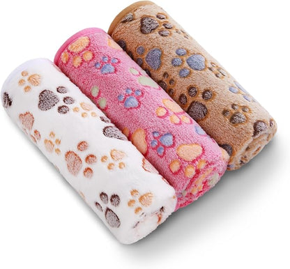 Luciphia 1 Pack 3 Blankets Super Soft Fluffy Premium Fleece Pet Blanket Flannel - Image 8