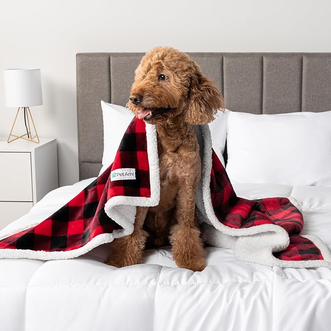 PetAmi Waterproof Dog Blanket for Medium Large Dog Puppy Cat Throw for Couch - Image 8