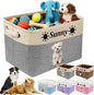 Personalized Dog Cat Toy Storage Basket by Unknown