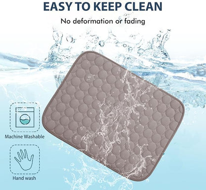 MICROCOSMOS Summer Cooling Mat & Sleeping Pad- Water Absorption Top, Materials - Image 5