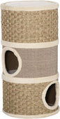 PawHut 28 Inch Cat Condo, 3 Story Cat Hideaway by PawHut