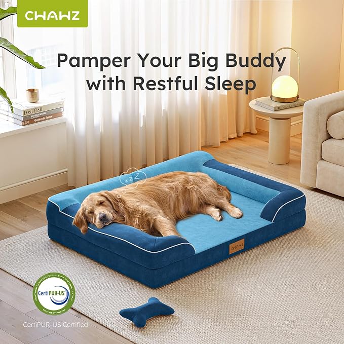 Jumbo Dog Bed for Extra Large Dogs, Orthopedic Dog Bed - Image 5