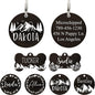 Ultra Joys Stainless Steel Pet ID Tag Dog Name Tags Personalized Front and Back by UltraJoys