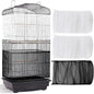 3 Pieces Large Adjustable Bird Cage Cover Seed Feather Catcher Birdcage Nylon by Shappy