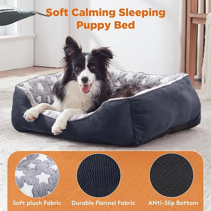 GASUR Large Dog Bed, Rectangle Washable Pet Beds, Orthopedic Dog Sofa Bed - Image 2
