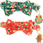 Faygarsle 2 Pack Christmas Cat Collar Set, by Faygarsle