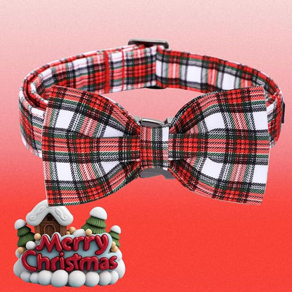 Christmas Dog Collar, Christmas Puppy Necklace - Image 3