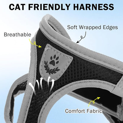SCENEREAL Cat Harness and Leash Set - Image 2