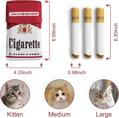 Nocciola 3 Pack Catnip Toys for Cats, Funny Cat Toys Filled - Image 3