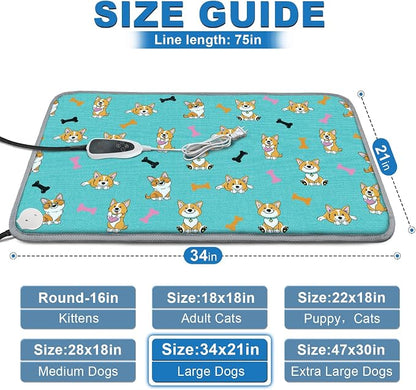 Large Dog Heating Pad 34x21in - Image 2