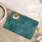 Tropical Palm Leaves Dog Food Mat by Unknown