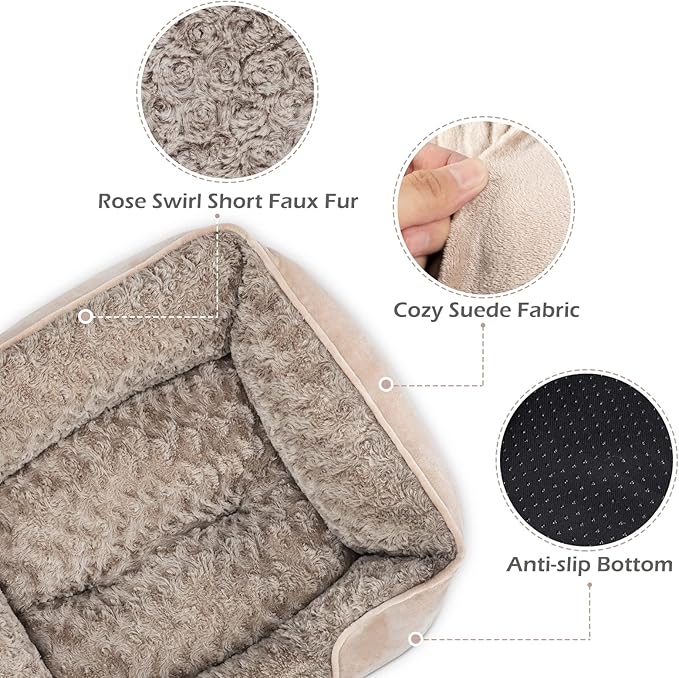 INVENHO Medium Dog Bed for Large, Small Dogs - Image 2