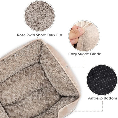 INVENHO Medium Dog Bed for Large, Small Dogs - Image 2