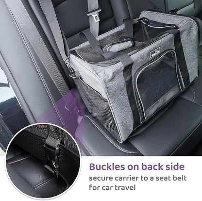 Airline Approved Pet Carrier, Collapsible Cat Carrier, Expandable Dog Carrier - Image 5