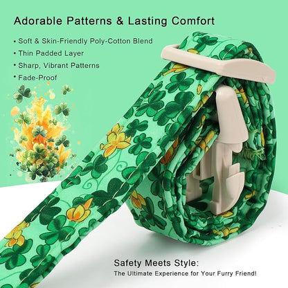 St. Patrick's Day Dog Collar for Medium Dogs - Image 5