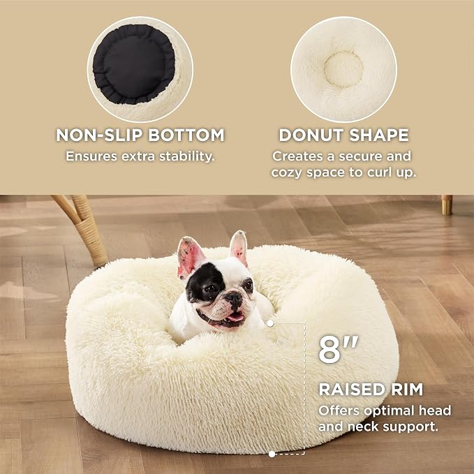 Bedsure Calming Dog Bed for Small Medium Dogs - Image 3