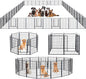 Dog Playpen, Portable Outdoor Dog Fence, Dog Playpen by XDPET
