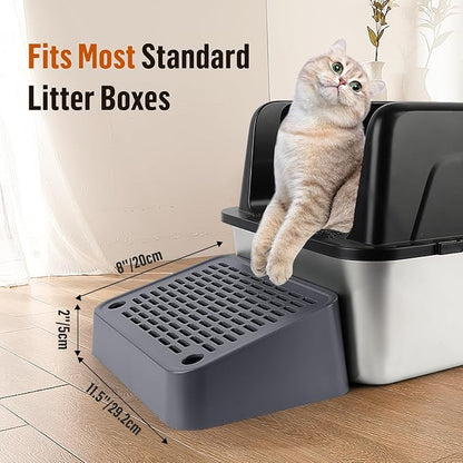 Cat Litter Box Ramp, Litter Box Step Mat - Image 4