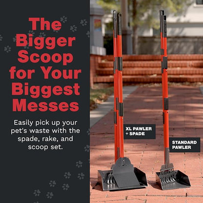 Pooper Scooper for Large Dogs, Small Dogs and Horses, Metal Poop Scooper Set - Image 7