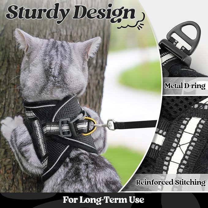 rabbitgoo Cat Harness and Leash Set - Image 5