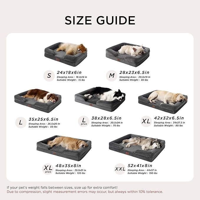 Bedsure XXL Orthopedic Dog Bed for Extra Large Dogs - Image 7