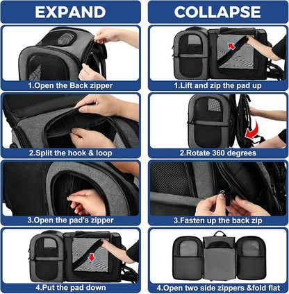 Apollo Walker Pet Carrier Backpack - Image 3