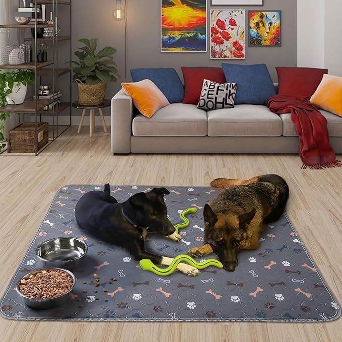Washable Pee Pads for Dogs, Non Slip Fast Absorbent Whelping Pee Pads for Dog - Image 5