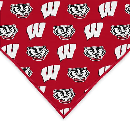 Wisconsin Badgers Officially Licensed Bandana - Image 3
