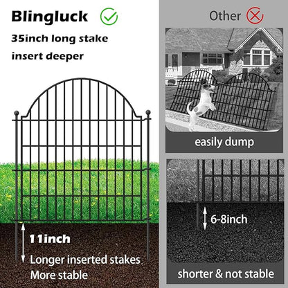Decorative Metal Garden Fence - Image 3