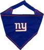 NFL New York Giants TIE Bandana, Large/X-Large. Dog Bandana Scarf Bib by PETSFIRST