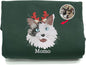 NAZENTI Custom Photo Pet Embroidered Sweatshirt, Custom Dog Face Embroidered by Nazenti