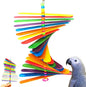 Bonka Bird Toys 867 Big Stick 9.50" x 6", Medium Parrot Chew Cage Toy, and by BonkaBirdToys