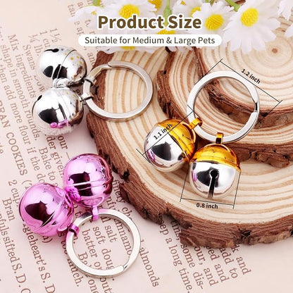 Dog Collar Bells, 2 Pack Extra Loud Dog & Cat Bells - Image 6
