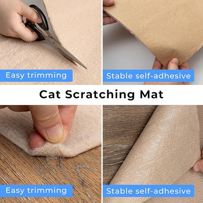 Cat Carpet remnants Cat Scratching Mat Trimmable Self-Adhesive Carpet DIY - Image 4