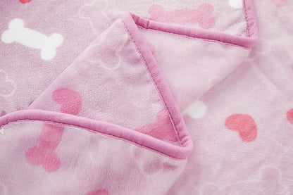 Allisandro Luxurious Dog Blanket, 350 GSM Super Fuzzy Microplush Fleece Pet - Image 3