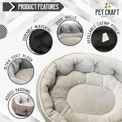 Pet Craft Supply Cat Bed for Indoor Cats - Image 5