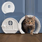 Gnome® Door Cat Door for Interior Doors by PurrfectPortal
