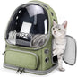 Cat Backpack Carrier, Breathable Cat Carrier Large Space Bubble Pet Backpack by Cawypety