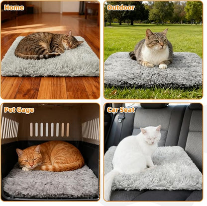 KOOLTAIL Self Warming Cat Bed, 4 Pack 18*24in Plush Extra Warm Self Heating Pet - Image 7