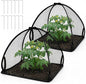 DECOHS 2 Pcs Pop-Up Mesh Plant Cover Tent, Plant Protector Enclosure by DECOHS